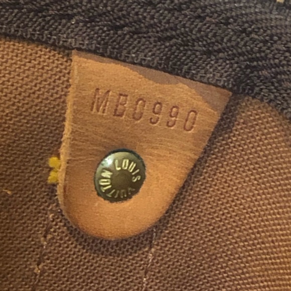 LOUIS VUITTON KeepAll LV 50 Boston Weekend Shoulder Bag Crossbody Tote Authentic - Picture 10 of 16